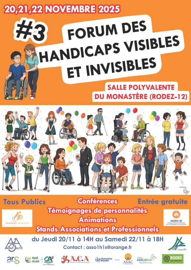 Tous publics. Conférences, témoignages de personnalités, animations, stands associations et professionnels. Du jeudi 20/11 à 14h au samedi 22/11 à 18h.